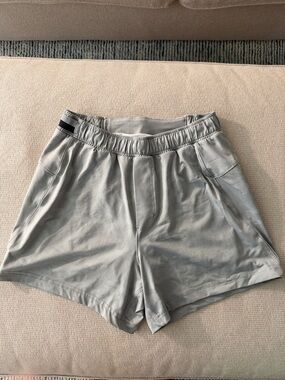 lululemon athletica Light Gray Men's Athletic Shorts